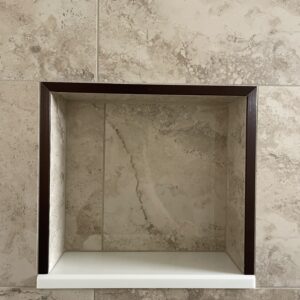 Special Recessed Bathroom Shower Shelf