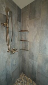 Built-In Shelves - Bathroom Renovation